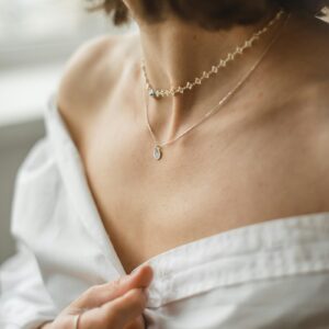 Champagne Gold Diamond Pendant